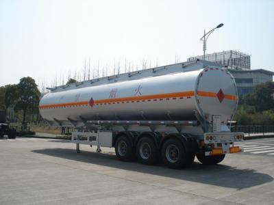 China 46000L van de de Olietank van de aluminiumlegering de Semi Aanhangwagen Te koop