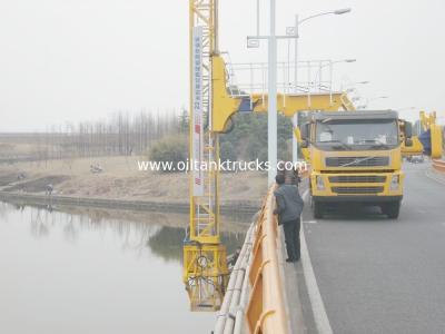 China Hohe brücken-Wartungsbühne VOLVOS 8x4 der Leistungsfähigkeits-22m Unterfahrgestelle zu verkaufen