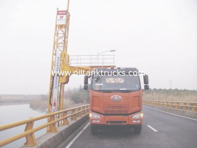 Cina telaio 8x4 206KW 280HP del camion FAW di ispezione del ponte di capriata di 22m in vendita