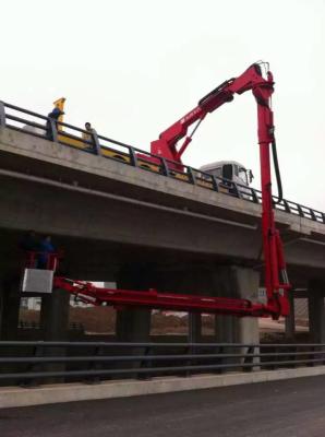 中国 Howo Chassis Model Bridge Inspection Access with Advanced Safety Features and Fall Protection System 販売のため