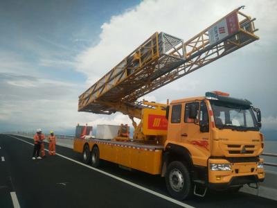 Chine 22 M sous la plate-forme d'inspection de pont dans la couleur jaune, sous la plate-forme de travail de pont à vendre