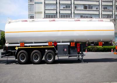 China Semi de Aanhangwagencapaciteit 36000L 3 van de Tanker met vloeibaar gasvrachtwagen Assen Hoge Efficiënt Te koop