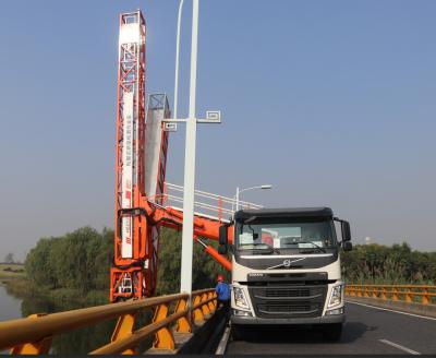 China Volvo Euro VI 450HP Under Bridge Inspection Truck , Bridge Inspection Equipment for sale