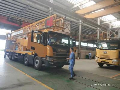 Cina Auto del veicolo da 22 m. Under Bridge Inspection che erige in 5 minuti in vendita