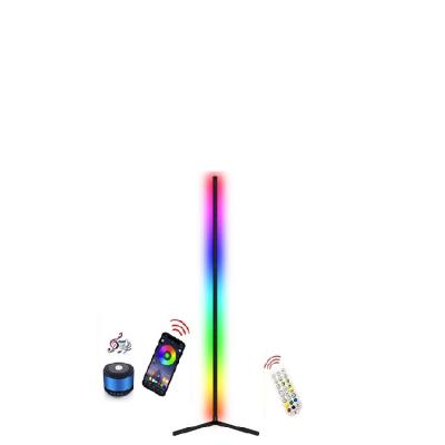 China BOKUN Modern Drop Shipping Amazon LED Floor Lamp Corner Standing Floor Lamp RGB Corner Floor Lamp for sale