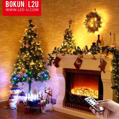 China BOKUN Lamp Controller 5/10/20m Copper Wire USB Copper Wire Light Christmas Festival Decoration Fairy String Lights for sale