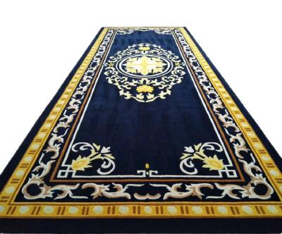 China Costumize Large Size Long Handmade Kilim Blanket Anti-Slip Carpet Tufted Acrylic Blanket for sale