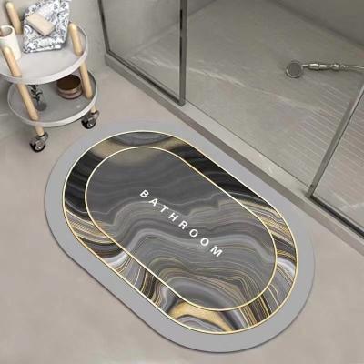 China 2022 New Household Bathroom Shower Mat Sustainable Soft Rubber Bath Room Mat for sale