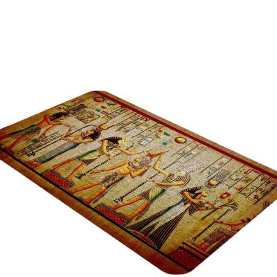 China Washable Different Colors Anti-slip Backing Style Egyptian Mat for sale