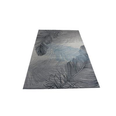 China washable morden cheap polyester printed rug for living room for sale