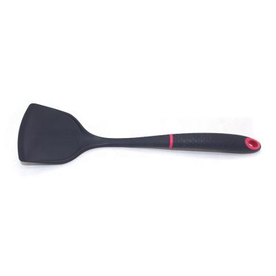 China Sustainable Kitchen Tools Solid Turner Nylon Kitchenware Kitchenware Cookware Kitchen Accessories Chinese Spatula for sale