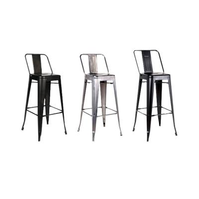 China Bar Stool Bar Stools With Metal Strap Back for sale