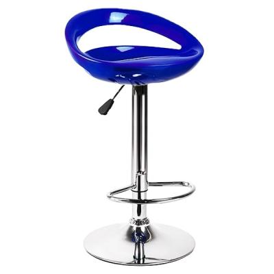 China Contemporary modern round steel and ABS plastic bar chair for sale