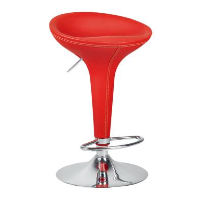 China Contemporary Modern Style ABS Swivel Adjustable Bar Chair With Low Back Counter Bar Stool for sale