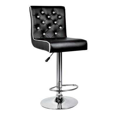 China Contemporary New Style Bar Furniture Commercial Bar Stool With Back for sale