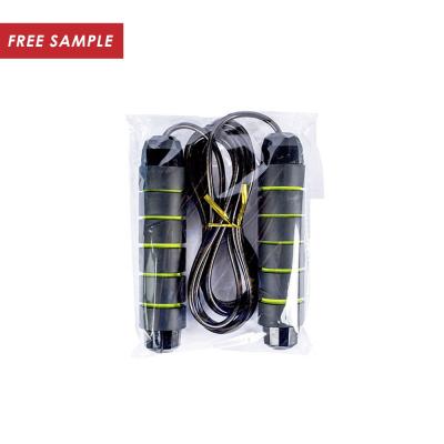 China Wholesale Durable PVC Fitness Adjustable Plastic Steel Wire Training Heavy Weighted Speed ​​Jump Rope for sale