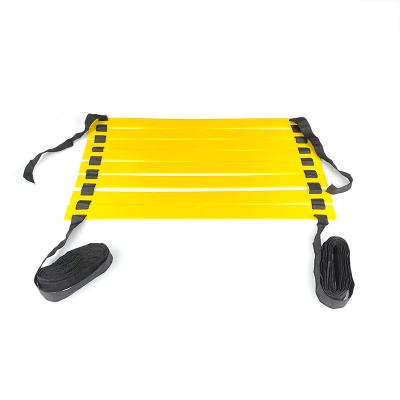 China Durable Eco-Friendly DELUXEFIT 2 3 4 5 6 8 10 12 Custom Adjustable Football Agility Ladder Speed ​​Meters For Football Speed ​​Training Equipment for sale