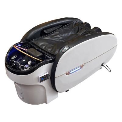 China Modern Smart Comfortable Electric Universal Hair Washing Salon Table Massage Shampoo Bed for sale