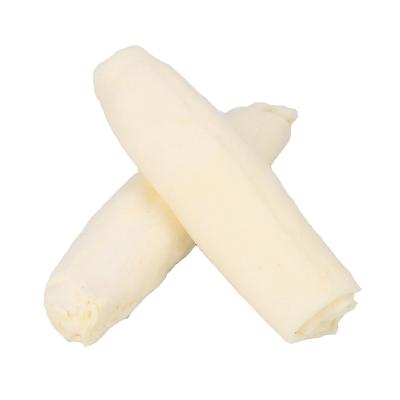 China Stocked White Bleached Raised Rawhide Rolls Dog Chews Bully Sticks Dog Treats Dog Food for sale