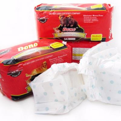 China Sustainable ISO 9001:2000 Certified Manufacturer Puppy Training Diaper Disposable Dog Incontinence Diapers for sale