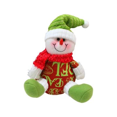 China Custom Short Plush Christmas Plush Toys Children's Christmas Gift Interior Decorations for sale