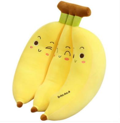 China Custom Hotel Banana Plush Pillow Stuffed Plush Dolls Plush Toys Soft Cotton Pillow for sale