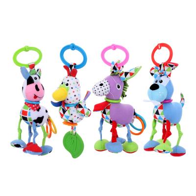 China BSCI Safety Factory Baby Plush Toys Hanging Pram and Toddler Toys Baby Toys for sale