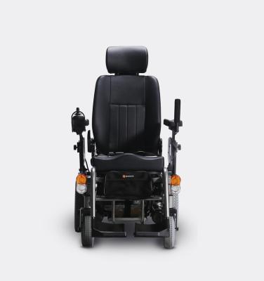 China Power Electric Folding Wheelchair For Disabled People Trip 12′ ° for sale