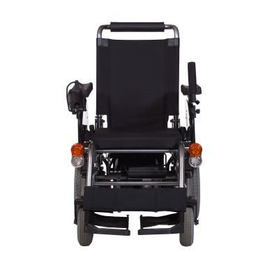 China Power Electric Folding Wheelchair For Disabled People Trip 12′ ° for sale