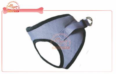 China Choke Free Polyester Mesh Dog Harness With Double Safety Closure for sale