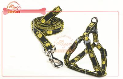 China Customized Jacquard Dog Walking Harness / Comfortable large dog harness for sale