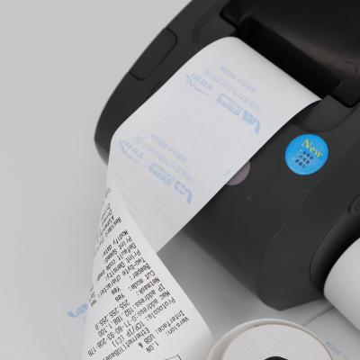 China Cinta de caja registradora de papel termal libre de la máquina de la posición del rollo de la posición 55GSM de BPA 37mmx50m m en venta