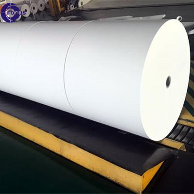 China 92% Brightness Thermal Printing Paper Roll Plastic Or Paper Core For Printing Experience for sale