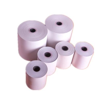 China POS Thermal Paper Roll 45-80gsm Weight Various Sizes Available 100% Virgin Wood Pulp en venta