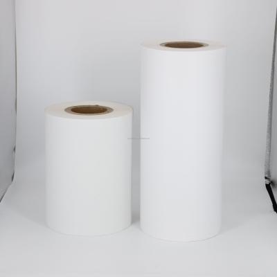 China Self Adhesive Single Layer Type Thermal Label Paper Roll Glossy Finish for sale