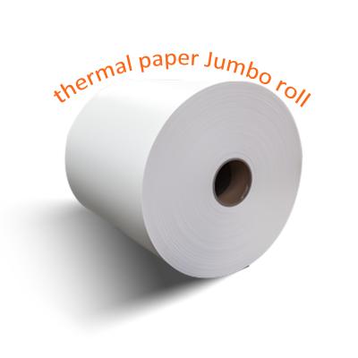 중국 BPA Free Black Image High Smoothness 55GSM1035mm Jumbo Thermal Paper Roll 판매용