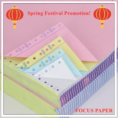 China Receitas Papel NCR feito de celulose de madeira virgem 100% com características de corte recto à venda