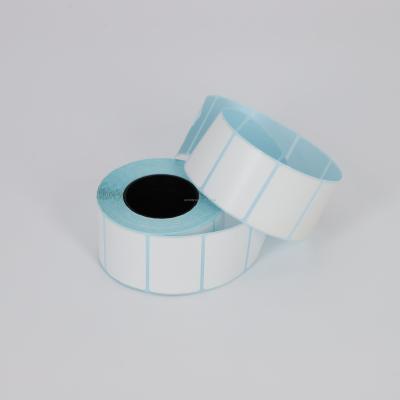 China Glassine Paper Liner Black Image Thermal Label Paper Roll for Single Layer labeling requirements zu verkaufen