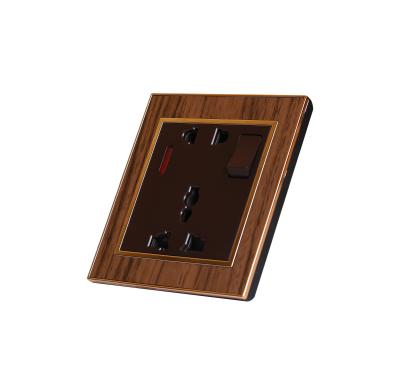 China Joker 2pin+16A Electric Deluxe Iraq Standard Switches And Sockets for sale