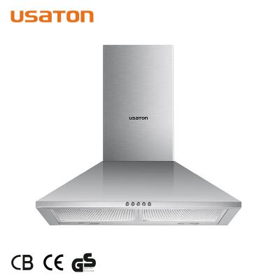 China Household 900mm Filter Kitchen Cooker Hood Wall Mounted Chimney Range Aluminum Hood for sale