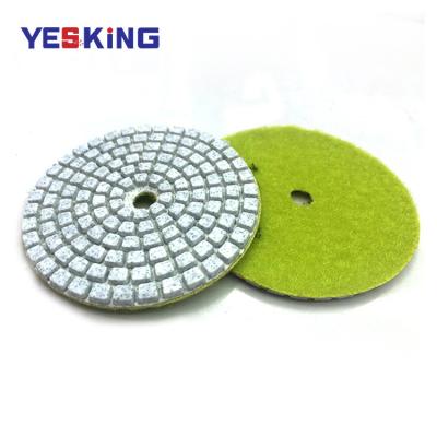 China Latest Design Durable Diamond Grinding Wheel Tool Wet Flexible Abrasive Diamond Polishing Wheel for sale