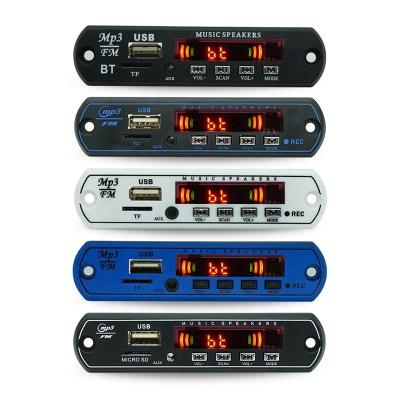 China Memory Mode Function 12V USB FM MP3 Player Decoder Module for sale