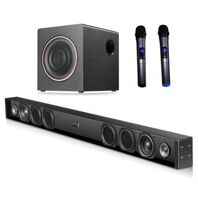 China Factory Hotsale Ebay Amazon 2.1 Mini System Theater TV Soundbar System Home Sound Bar With Subwoofer Cost Price for sale