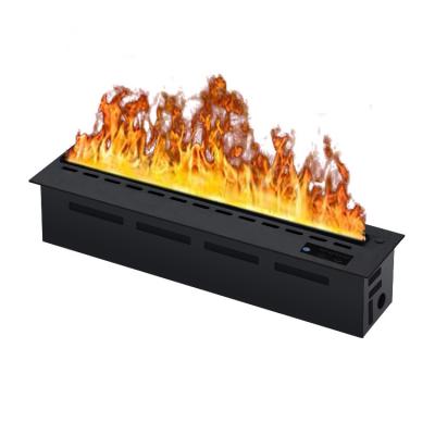 China 3D Modern Atomization LED Fireplace Simulation Flame Water Vapor Electric Fireplace for sale