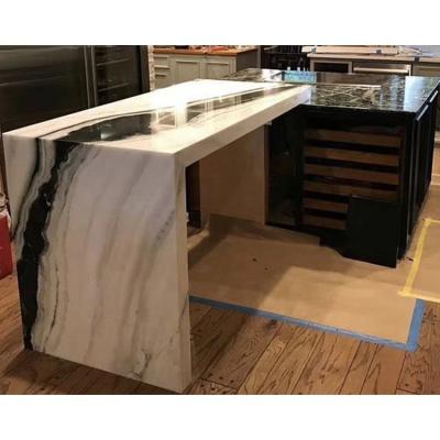 China China table benchtop countertop cabinet stone slab durable marble kitchen for sale