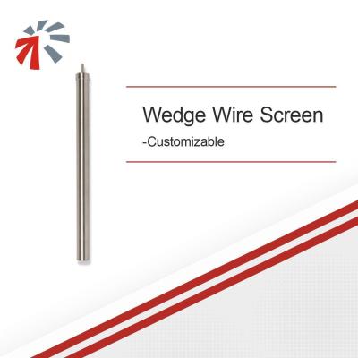 China Goede terugslagprestaties Wedge Wire Screen Filter Element Filtratie Rating 15-300um Te koop