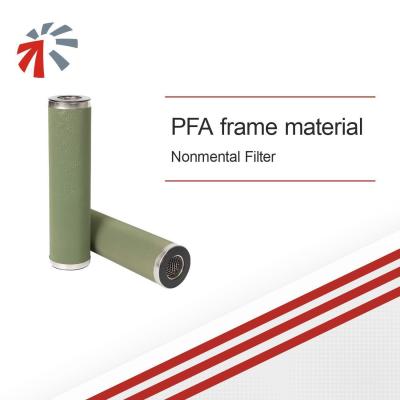 China Nichtmetallische PTFE-Membranfilterelemente mit Filtrationsgrad von 0,04um für eine präzise Filtration zu verkaufen