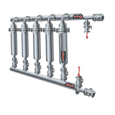 China Anpassung von Hochflußmetallmembrankollektoren für industrielle Hydrokrakingfilter zu verkaufen