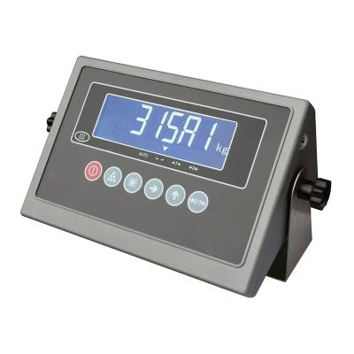 China Plastic Housing Weighing Indicator With Printer 6 Digit 25.4mm LCD for sale