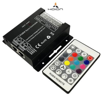 China Changing Color RGBW LED Synchronous Control RGBW LED Controller Synchronous Control RGBW Colorful Adjustable LED Strip Controller for sale